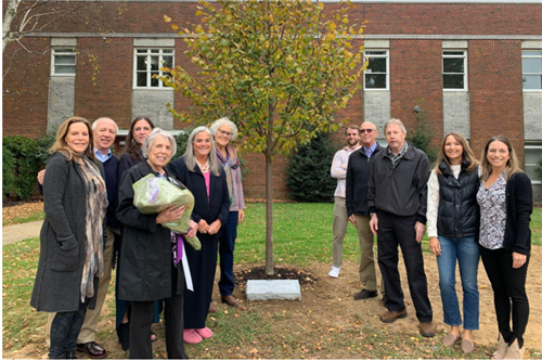 Attendees at Saturday’s ceremony included former students, members of the GGMF Steering Committee from the Class of 1973,